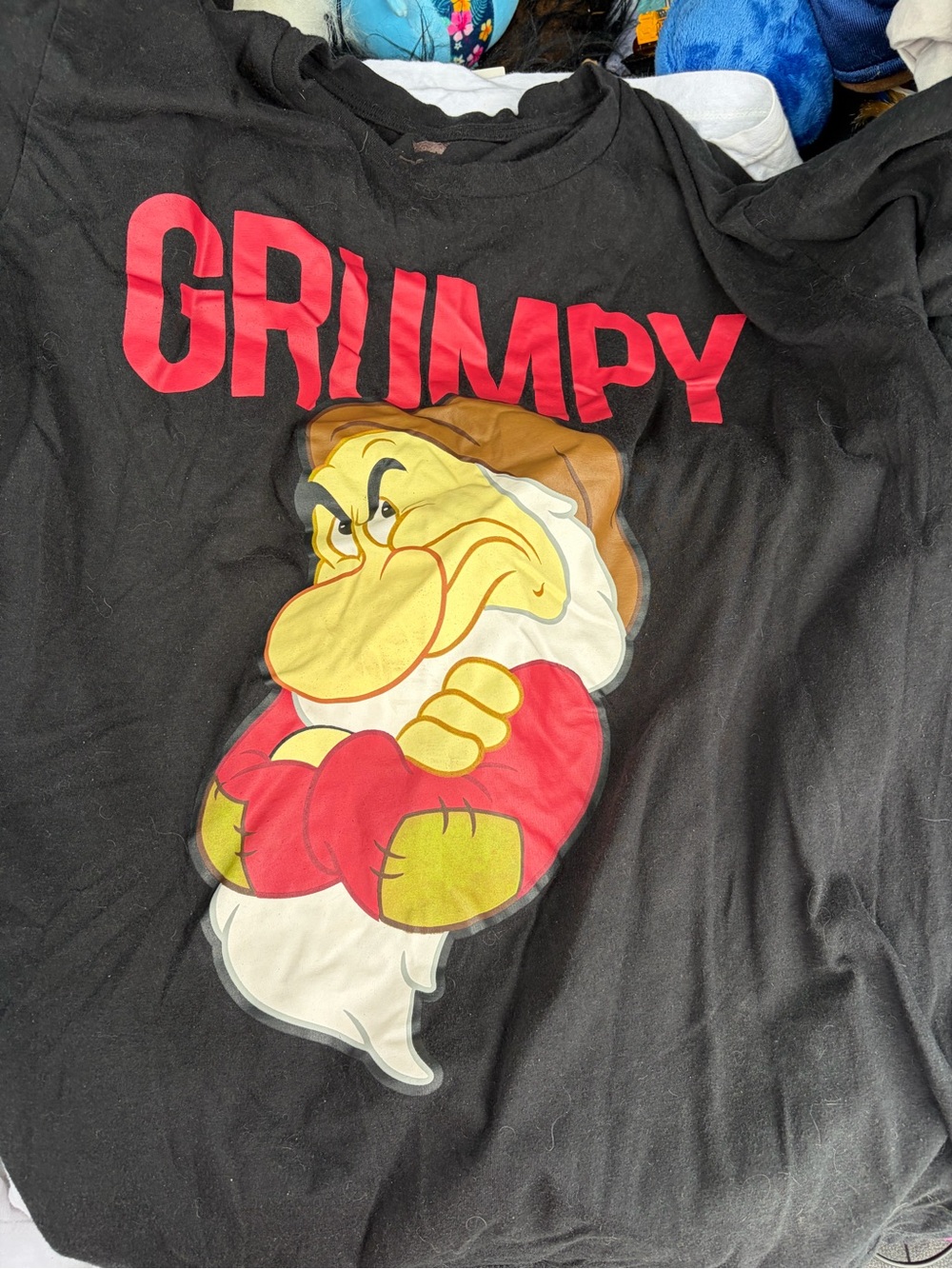 Grumpy Graphic Short Sleeve Tee - Black